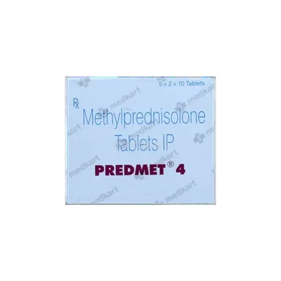 predmet 4mg tablet 10's
